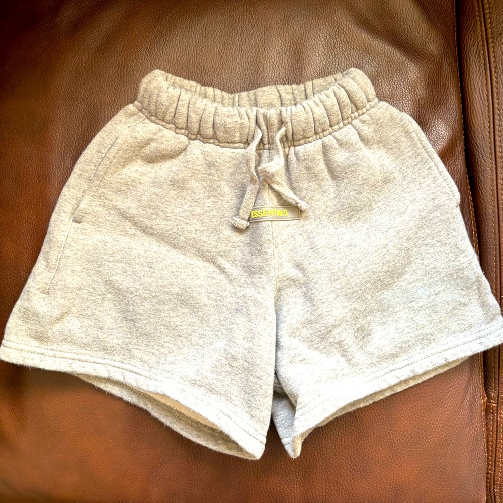 Unisex Kids Sweat Shorts/ Essentials Grey